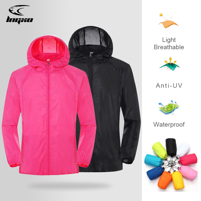 Outdoor Adventure Clothing - Jaqueta de caminhada masculina e feminina,