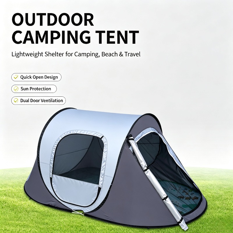 Outdoor Adventure Tent - Barraca de Barco Dobrável Portátil, Impermeável,
