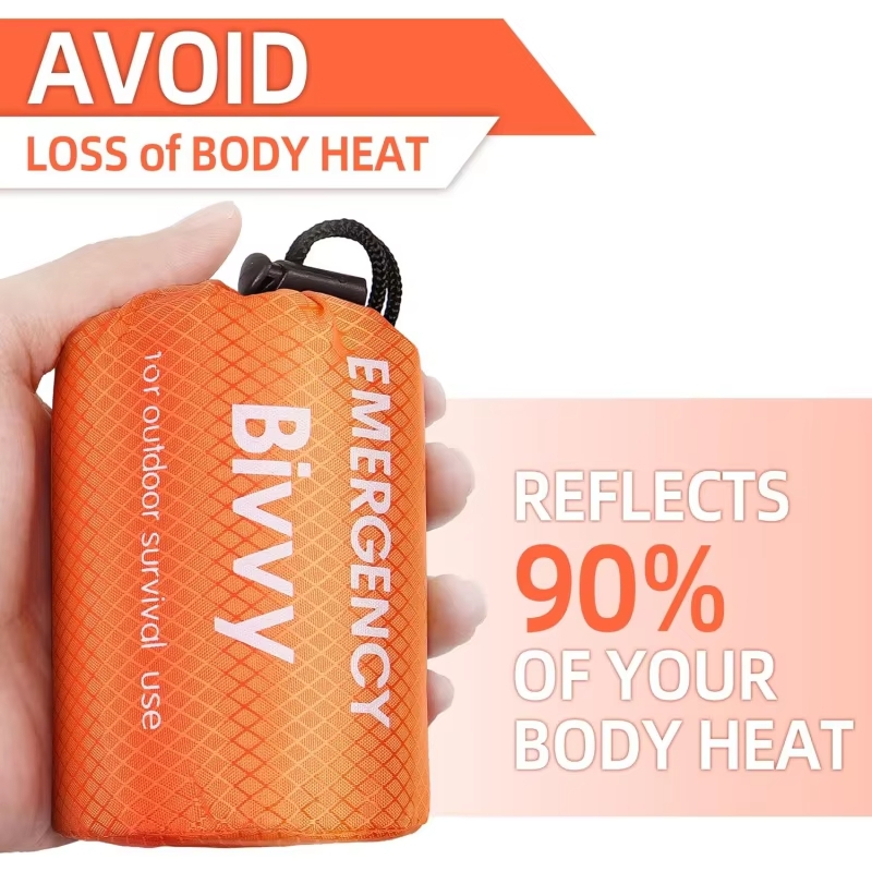 Bivy Sack Lightweight - Saco de dormir de emergência, cobertor