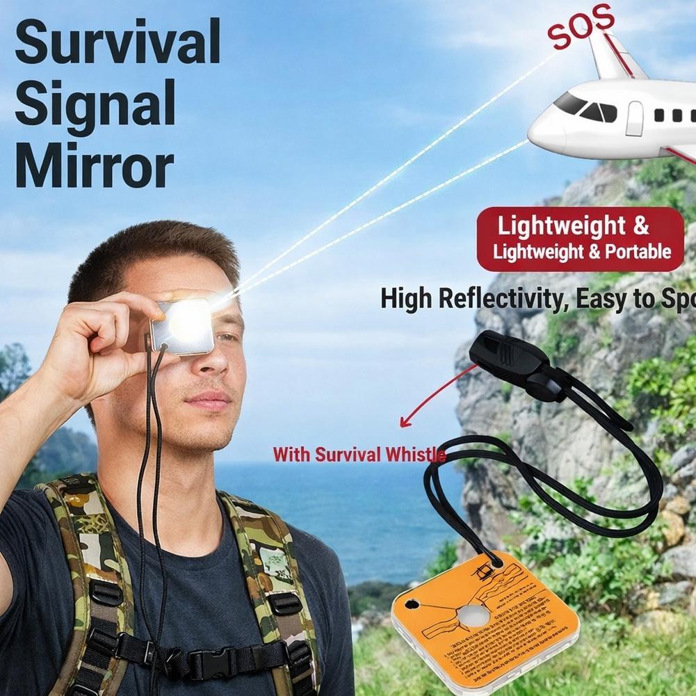 Signal Mirror Rescue - Espelho de Sinalização de Sobrevivência em