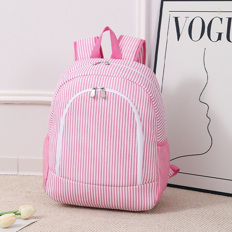 Outdoor Adventure Books - Nova Mochila Rosa Listrada de Grande