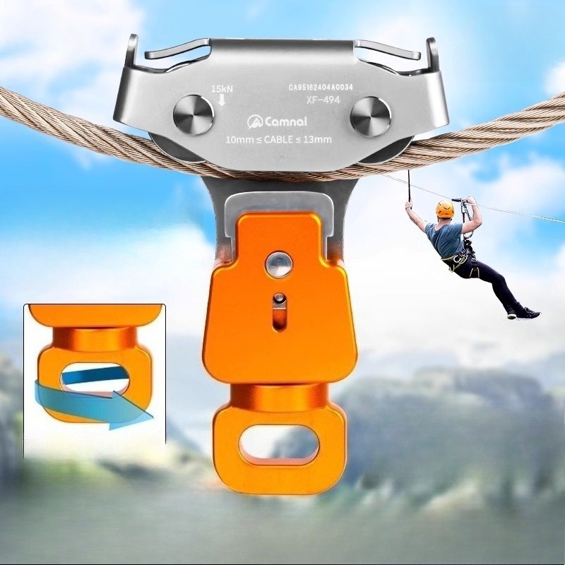 Adventure Outdoor Equipment - Polia de Cabo de Aço para