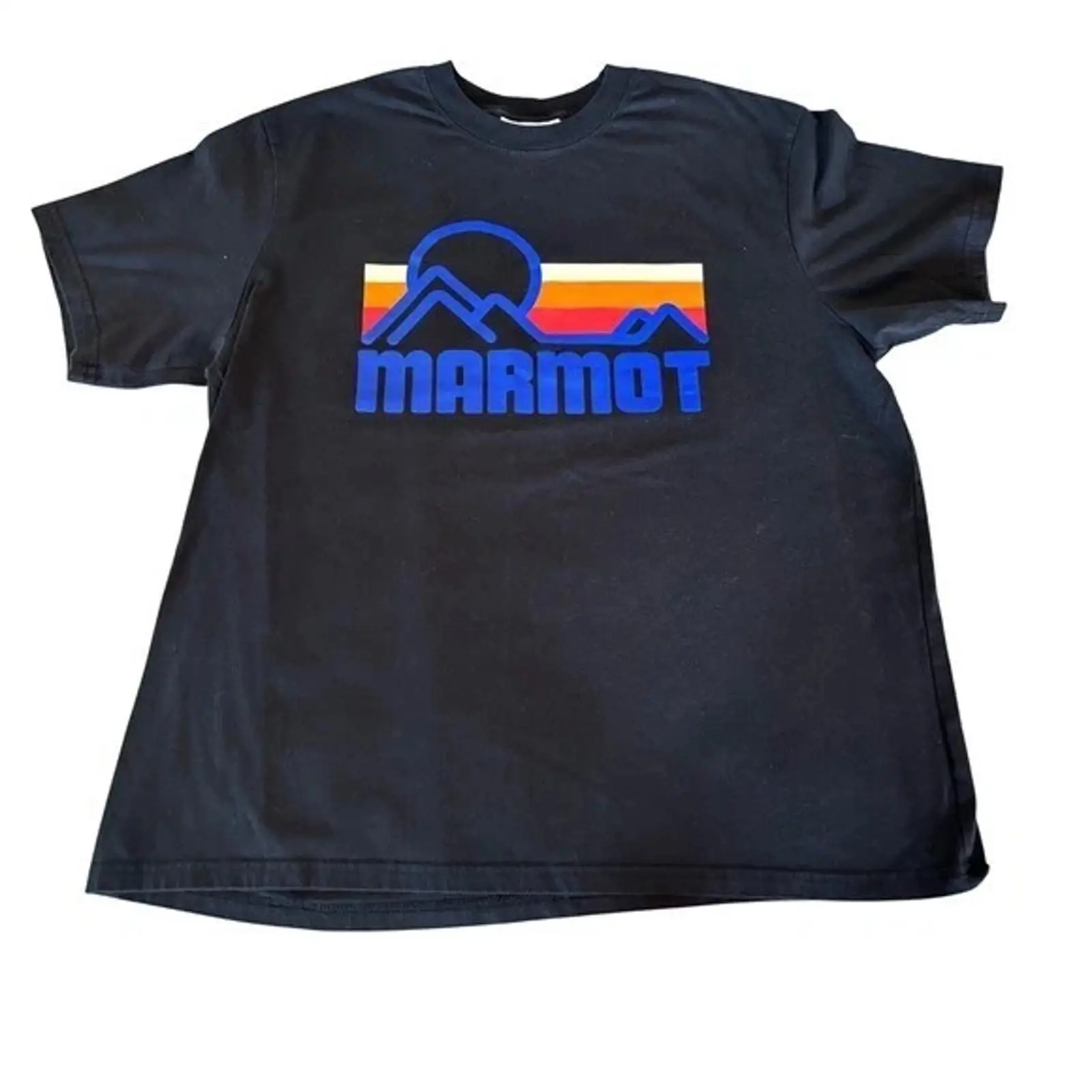Outdoor Adventure Logo - Camiseta Masculina Marmot Mountain Works XL