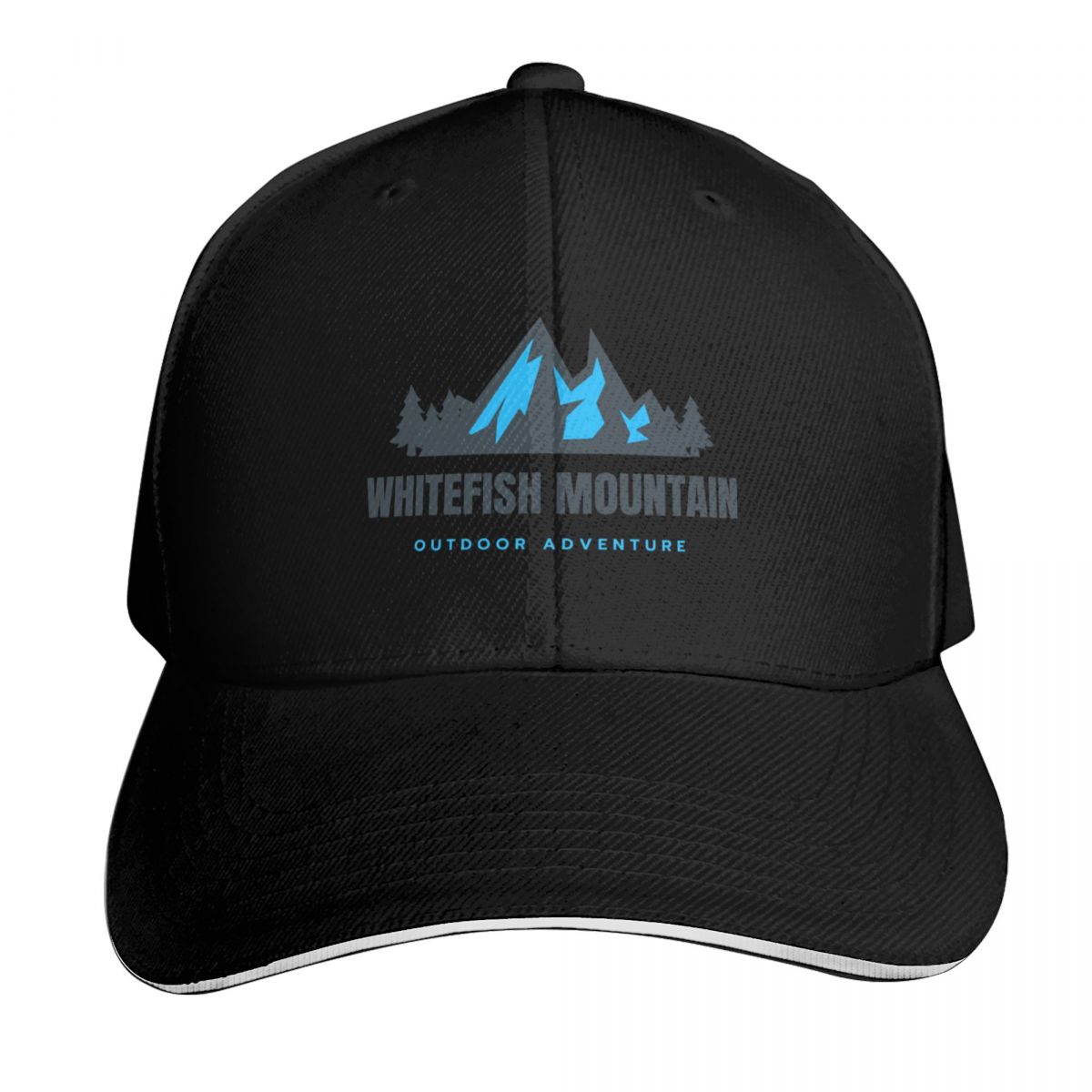 Whitefish Mountain, no estado  - Outdoor Adventure Logo avaliação e preço