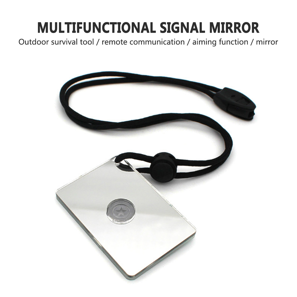 Espelho de Sinalização de Emer - Signal Mirror Rescue avaliação e preço