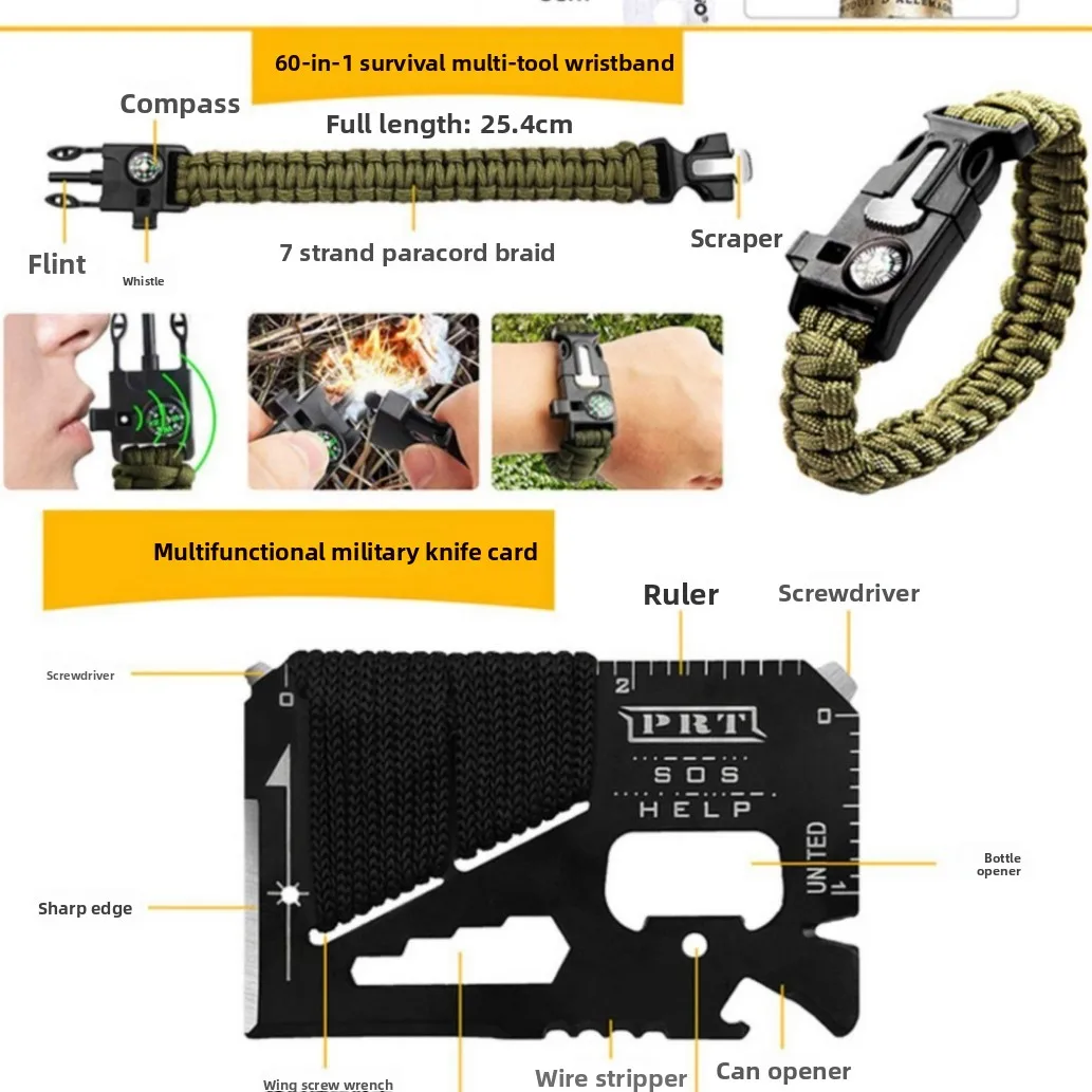 Kit de sobrevivência para ativ - Outdoor Adventure Lab avaliação e preço