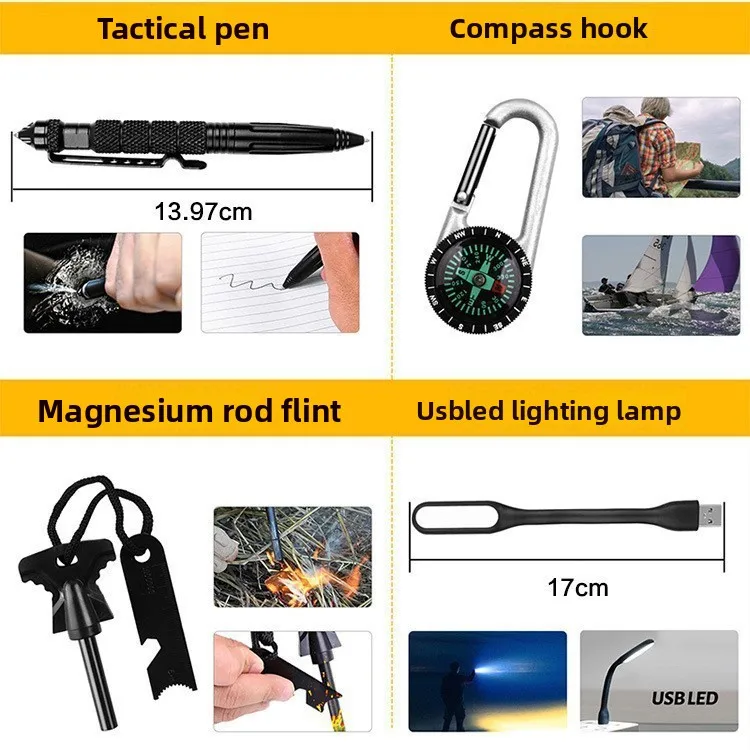Kit de sobrevivência para ativ - Outdoor Adventure Lab avaliação e preço