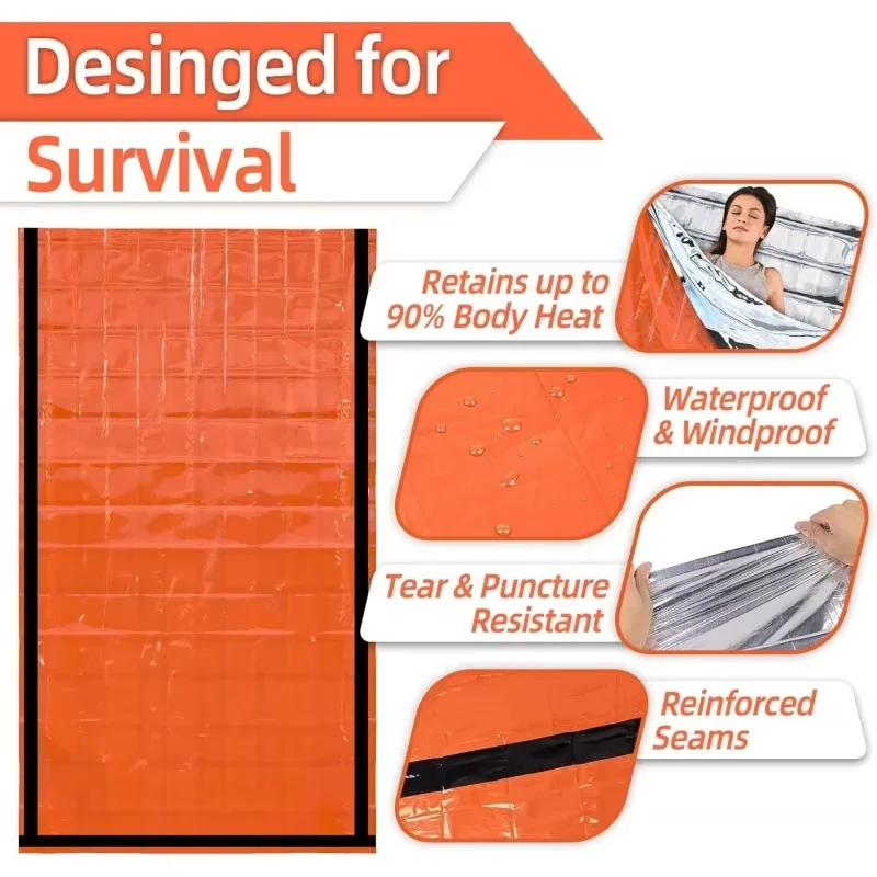 1/2PC Saco de Dormir de Emergê - Bivy Sack Lightweight avaliação e preço