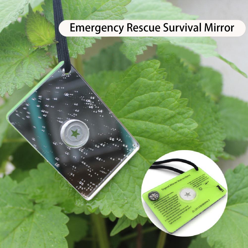 Espelho de sinal com bússola a - Signal Mirror Rescue avaliação e preço