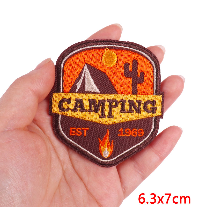 Remendo bordado de aventura de - Outdoor Adventure Clothing avaliação e preço