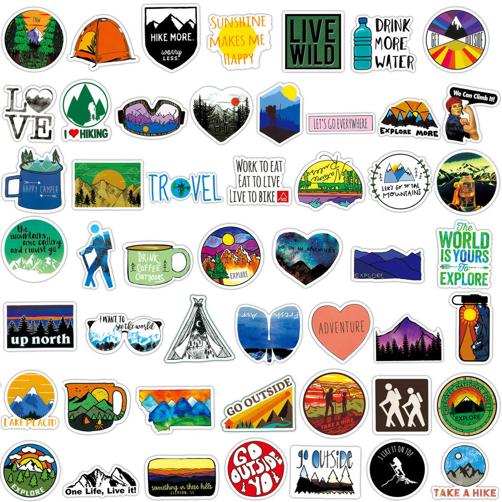 Conjunto de autocolantes à pro - Outdoor Adventure Stores avaliação e preço