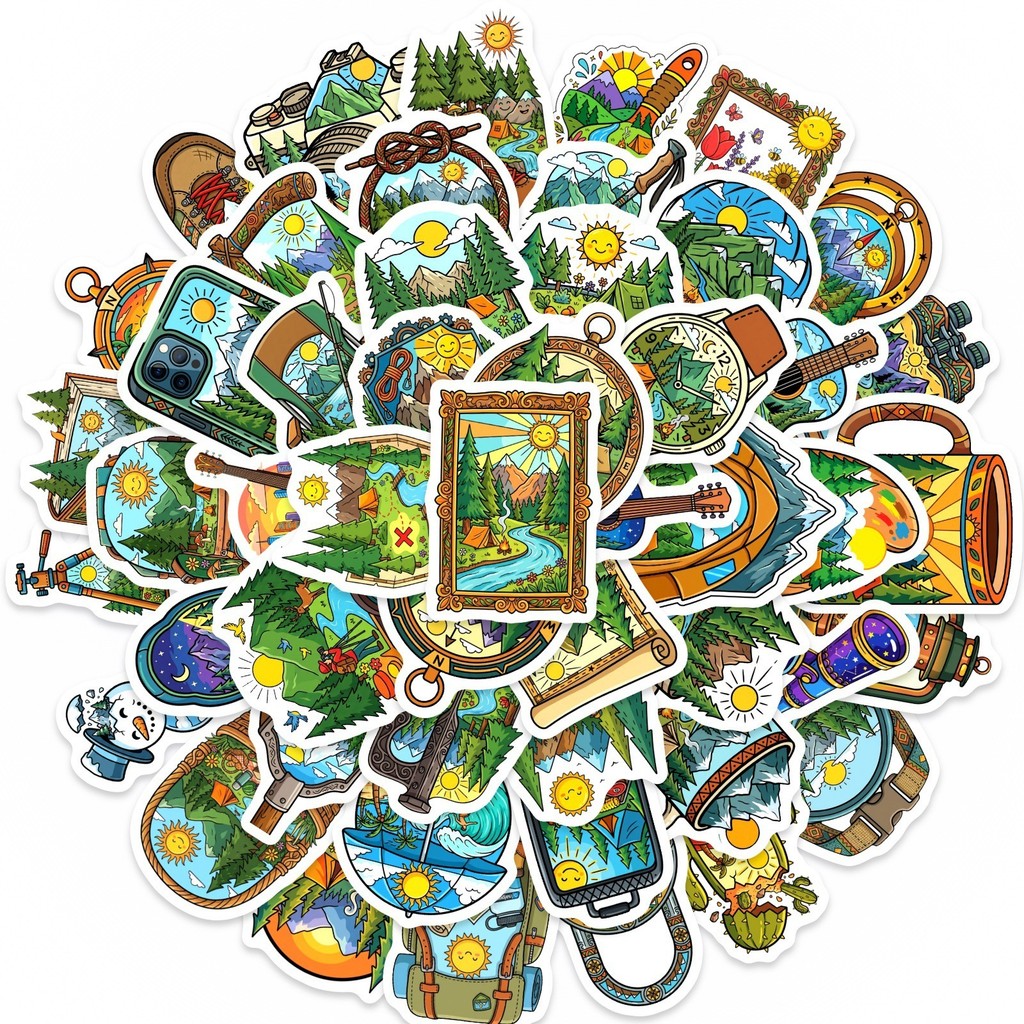 50 Adesivos de Aventura para C - Outdoor Adventure Stores avaliação e preço